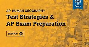 2021 Live Review 8 | AP Human Geography | Test Strategies & AP Exam Preparation