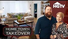 OMG this Home Gets ENTIRE Remodel And MOVED! | Hometown Takeover | HGTV