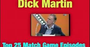 Dick Martin Top 25 Match Game Episodes