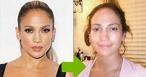 Jennifer Lopez without makeup - Top-20 photos