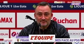 L'entraîneur de Lens Franck Haise suspendu trois matches ferme - Foot - L1