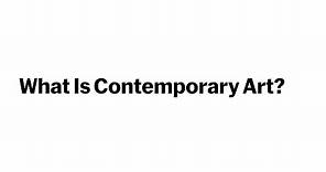 What Is Contemporary Art? | New Course from The Museum of Modern Art | SIGN UP TODAY!
