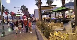 Walking tour of Downtown Palm Springs California