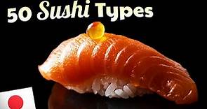 🇯🇵 SUSHI 101: Authentic Types of Sushi in Japan 🇯🇵