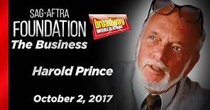 Harold Prince Career Retrospective | SAG-AFTRA Foundation | The Business
