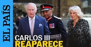 REINO UNIDO | Carlos III reanuda su actividad pública meses después de anunciar que padece cáncer