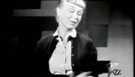 June Christy - I Want To Be Happy LIVE video 1957