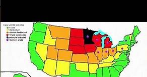 Is your us state landlocked? #viral #foryou #maps