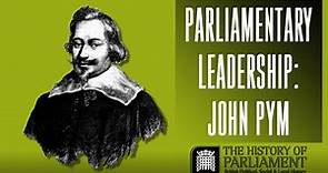 Parliamentary Leadership: John Pym