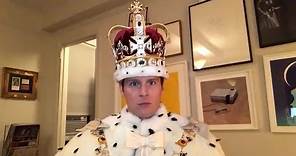 Jonathan Groff: A message from the King (Hamilton)