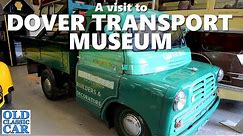 A tour of Dover Transport Museum, classic cars inc Austin A90 Atlantic, Bedford CA & Ford Model Y