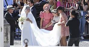 María Francisca de Portugal se inspira en el vestido de novia de su madre y luce una histórica tiara de 800 diamantes