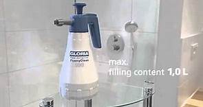 GLORIA FoamyClean 100 - compact pressure sprayer