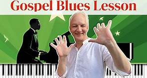 The Most Beautiful Gospel Blues Chords For Piano- A heavenly sound