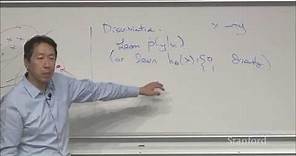 Lecture 5 - GDA & Naive Bayes | Stanford CS229: Machine Learning Andrew Ng (Autumn 2018)