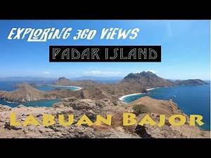Exploring Padar Island, Labuan Bajo Indonesia. AMAZING 360 views from the to.