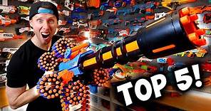 TOP 5 NERF GUNS from 2023!