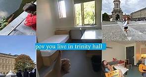 Trinity Halls room tour ! Trinity College Dublin student accommodation