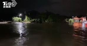 大雨狂炸台南！水淹1樓半　搶救21名受困居民│TVBS新聞網
