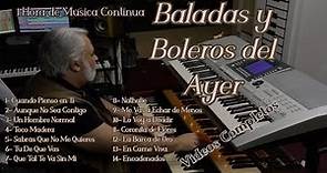 Baladas y Boleros del Ayer - 1 Hora de Música Continua - OMAR GARCIA - ORGAN & KEYBOARDS