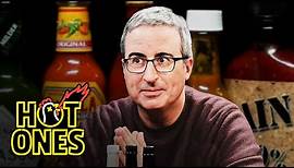John Oliver Fears For Humanity While Eating Spicy Wings | Hot Ones