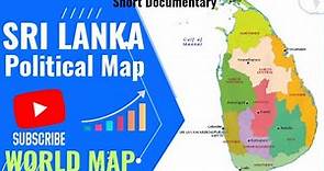 Sri Lanka: Political and Administrative Map / Province's and Districts of Sri Lanka / Sri Lanka Map