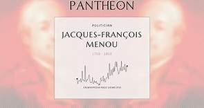 Jacques-François Menou Biography - French general (1750–1810)