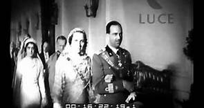 Le nozze del Duca di Genova con la signorina Maria Luisa Alliaga dei Conti di Ricaldone.