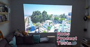 Crenova Beamer 5000 Lux Video Projektor im Test | unter 200€ bei amazon | Tolles Bild und hell!!!