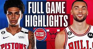 Detroit Pistons vs. Chicago Bulls Full Game Highlights | Apr 9 | 2022-2023 NBA Season