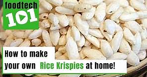 How to make Rice Krispies at home: FoodTech 101