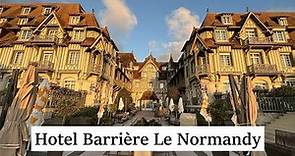 Hotel Barrière Le Normandy Deauville, France: 5 Star Luxury Seaside Retreat - Vlog & Hotel Review