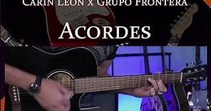 Que Vuelvas - Carin León x Grupo Frontera - Guitarra | TUTORIAL | Acordes #shorts