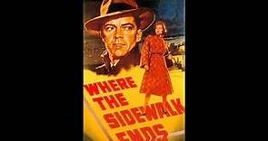Where The Sidewalk Ends (1950) Film Noir | Dana Andrews | Gene Tierney