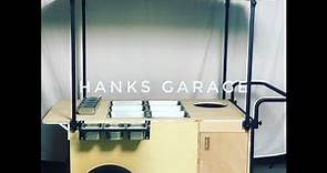 [Hanks Garage]手推攤車 餐車 移動式 市集 木作規劃 金屬平台 貨架 擺攤 攤車塗裝