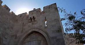 The amazing story of Jaffa Gate, one of the eight gates of the Old City of Jerusalem, Israel