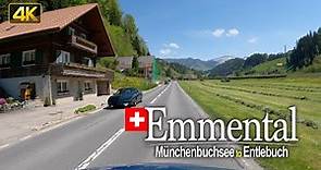 Driving through the Emmental in Switzerland🇨🇭 from Münchenbuchsee to Entlebuch