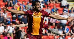 Mikael Mandron scores his first league goal against St Johnstone