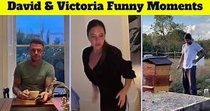 Victoria and David Beckham Funny Moments