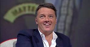 Matteo Renzi ospite di Maurizio a L'intervista, Canale 5