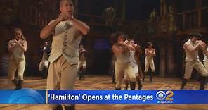 'Hamilton' Opens At The Pantages To Wild Enthusiasm