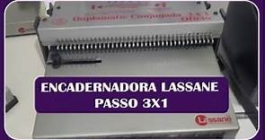 ENCADERNADORA LASSANE 3X1