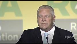 Ontario Premier Doug Ford speaks at ROMA conference – January 22, 2024