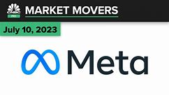 Meta hits fresh 52-week high as 100M sign up for its Threads platform. Here's how to play the stock
