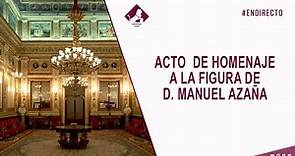 Acto de homenaje a la figura de Manuel Azaña (03/11/2020)