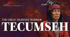 The great Shawnee warrior Tecumseh