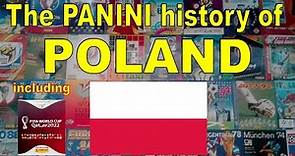 The Panini history of Poland (Men's Soccer Team) Update 2022