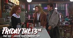Friday The 13th Part 8 Jason Takes Manhattan - Diner Scene