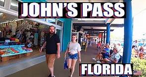 Johns Pass Village & Boardwalk Tour: Madeira Beach Florida 2023