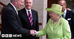 The Queen and Martin McGuinness' four-second handshake